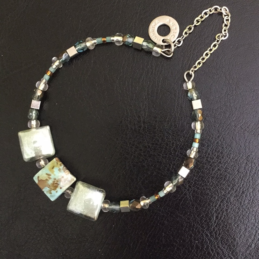 Beaded bangle
